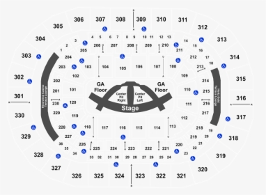 Section 207 Row1 Chesapeake Arena, HD Png Download, Free Download