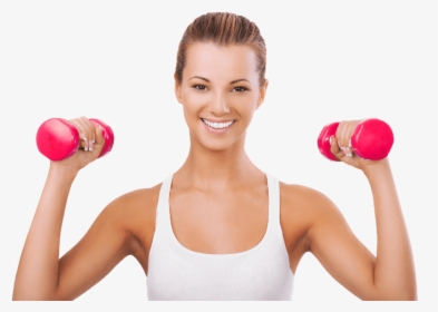 Light Weight High Reps - Fit Girl No Background, HD Png Download, Free Download