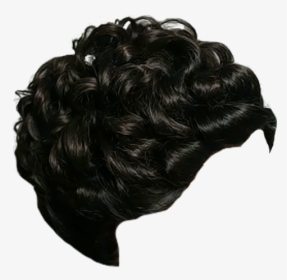 Hair Png Favourites By - Black Hair Bun Png, Transparent Png, Free Download