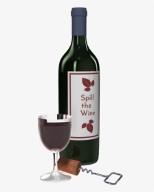 Custom Wine Bottle - Wine Bottle, HD Png Download, Free Download