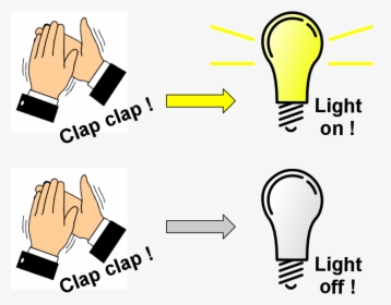 Transparent Clap Png - Clap Clap Switch Circuit, Png Download, Free Download