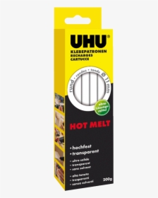 Hot Melt Glue Sticks Transparent - Uhu Hotmelt, HD Png Download, Free Download