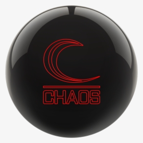 Columbia 300 Black Chaos Bowling Ball - Columbia 300 Chaos Black Bowling Ball, HD Png Download, Free Download