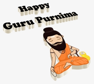 Guru Purnima Transparent Png Image - Guru Purnima Sticker Download, Png Download, Free Download