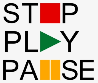 Stop Play Pause - Graphic Design, HD Png Download, Free Download