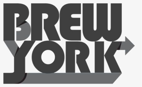 Brewyork-blk - Graphic Design, HD Png Download, Free Download