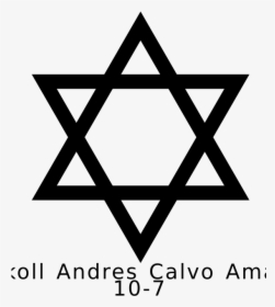 Simbolo Judio - Jewish Star Sticker App, HD Png Download, Free Download