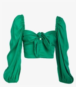 Sofia Blouse In Colour Pepper Green - Blouse, HD Png Download, Free Download