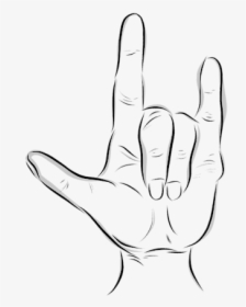 Love You Sign Language Png Transparent Png Kindpng