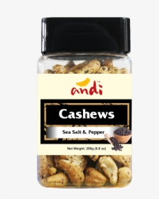 Cashews Salt & Pepper 250g - Cashew, HD Png Download, Free Download