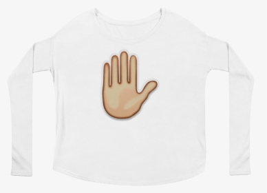 Women"s Emoji Long Sleeve T-shirt - Long-sleeved T-shirt, HD Png Download, Free Download