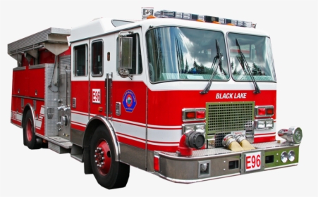 Fire Engine White Background , Png Download - Fire Truck White Background, Transparent Png, Free Download