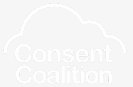 Consent Coalition Logo White Nsvss - Graphic Design, HD Png Download, Free Download