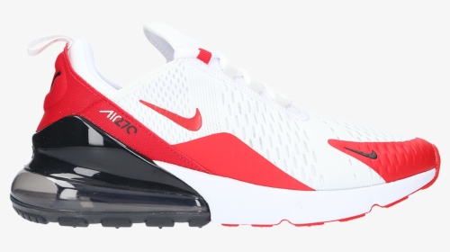 Air Max 270 Casual White University Red Vast Grey, HD Png Download, Free Download