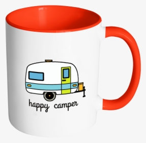 Happy Camper Coffee Mug - Gamer Mugs, HD Png Download, Free Download