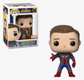Funko Pop Infinity War Iron Spider Unmasked, HD Png Download, Free Download