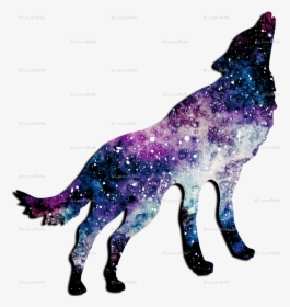 Transparent Purple Wolf Png - 星空 狼, Png Download, Free Download