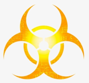 Biohazard Sign Transparent Png - Yellow Biohazard Symbol Png, Png Download, Free Download