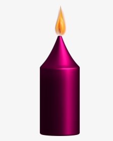 Pink Candle Png Clip Art - Tent, Transparent Png, Free Download