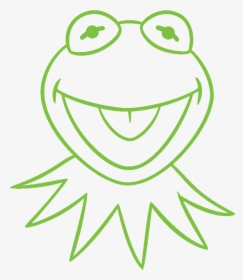 Transparent Muppets Png - Easy Kermit The Frog Drawing, Png Download, Free Download