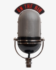 Clip Art Classic Programs And - Old Time Radio Interview Mic, HD Png Download, Free Download