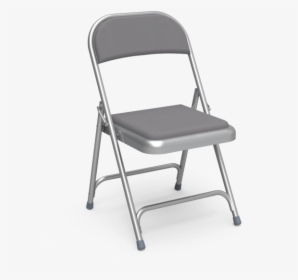 Hd Padded Free Unlimited - Grey Folding Chair, HD Png Download, Free Download