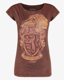 Transparent Red Tshirt Png - Harry Potter Gryffindor Lion Poster, Png Download, Free Download
