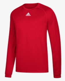 Adidas Men S Climalite - Long-sleeved T-shirt, HD Png Download, Free Download