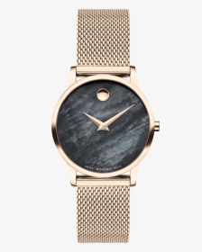 Museum Classic - Movado Museum Classic Black 28mm, HD Png Download, Free Download