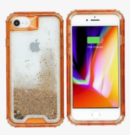 Iphone 6/7/8 Mm Water Glitter Hybrid Rose Gold, HD Png Download, Free Download