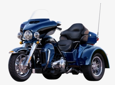 Transparent Harley Motorcycle Png - Harley Davidson Tri Glide Ultra Blue, Png Download, Free Download