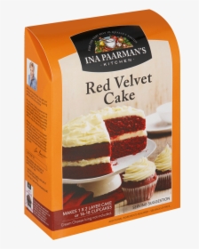 Transparent Red Velvet Cake Png - Ina Paarman Red Velvet Cake Mix, Png Download, Free Download