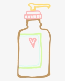 Transparent Lotion Bottle Png - Lotion Bottle Clip Art, Png Download, Free Download