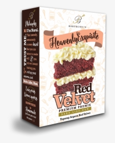 Transparent Red Velvet Cake Png - Coconut Bar, Png Download, Free Download
