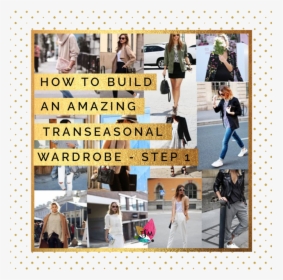 Introducing The Transeasonal Wardrobe The Easiest Way - Collage, HD Png Download, Free Download