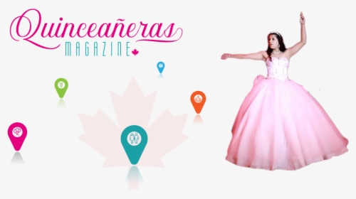 Quinceanera Png -all You Need To Transform Your Quinceañera - Gown, Transparent Png, Free Download