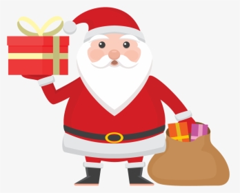 Free Png Images Download - Santa With Transparent Background, Png Download, Free Download