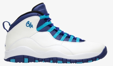 Jordan 10s Blue And White, HD Png Download, Free Download