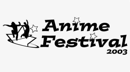 Anime Festival Logo Black And White - Anime Festival Asia, HD Png Download, Free Download