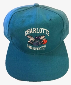 Vintage Charlotte Hornets Snapback , Png Download - Charlotte Hornets, Transparent Png, Free Download