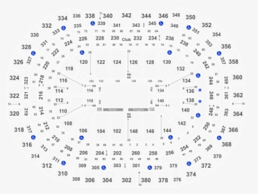 Pepsi Center Seating Chart Denver Nuggets Stadium, HD Png Download, Free Download