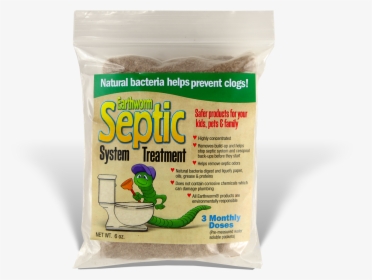 Earthworm® Septic System Treatment Pre-measured Doses - Snake, HD Png Download, Free Download