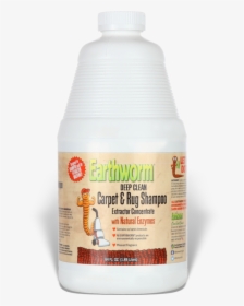 Earthworm® Deep Clean Carpet & Rug Shampoo Extractor - Bottle, HD Png Download, Free Download