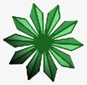 Palm Tree Plan Png Download - Transparent Hippie Flower, Png Download, Free Download
