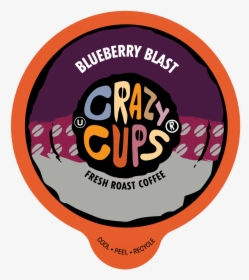 Crazy Cups Blueberry Blast Flavored Coffee Single Serve - Circle, HD Png Download, Free Download
