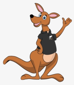 The Kangaroo Uk Character - Cartoon, HD Png Download, Free Download