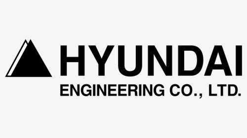 Transparent Hyundai Logo Transparent Png - Hyundai Engineering & Construction, Png Download, Free Download
