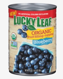 Organic Blueberry Fruit Filling - Lucky Leaf Blueberry, HD Png Download, Free Download