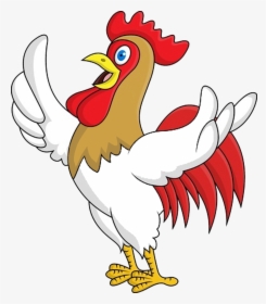 Clip Art Rooster Cartoon Clip Art - Rooster Cartoon Png, Transparent Png, Free Download