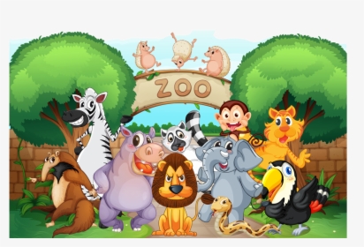 Transparent Zoo Clipart - Zoo Animals, HD Png Download, Free Download